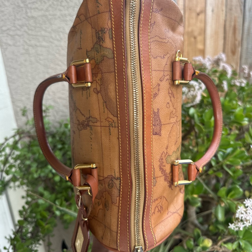 ALVIERO MARTINI 1ª Classe Geo Classic Boston Bag - Picture 4 of 13